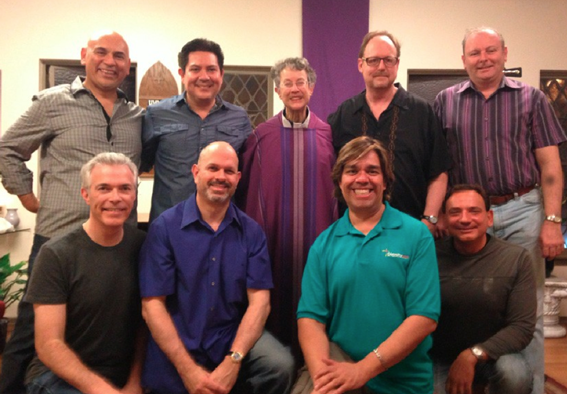 Chris Cappiello (former chapter member) with Dignity/San Fernando Valley