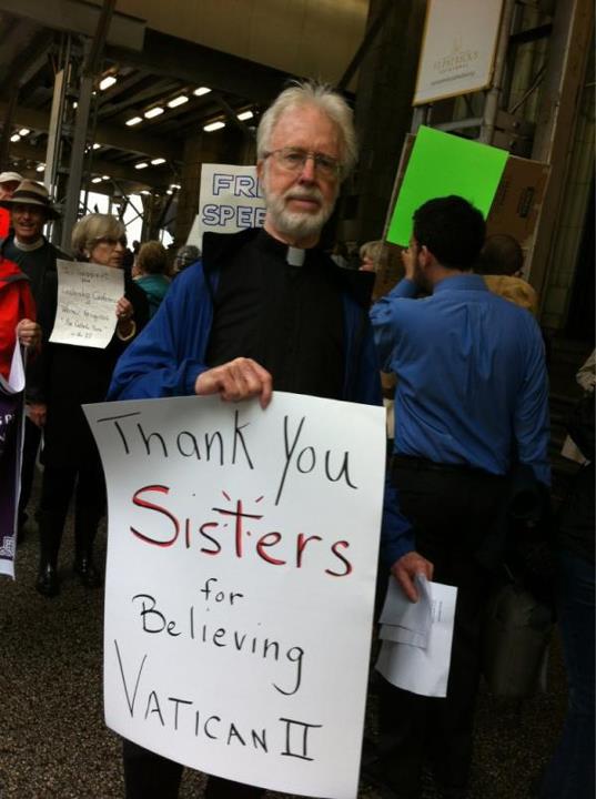 NunJustice.org protests at St. Patrick's Cathedral