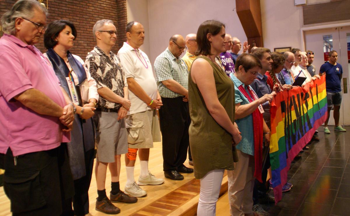 Commissioning of those going to Witness At The Cathedral - 2016